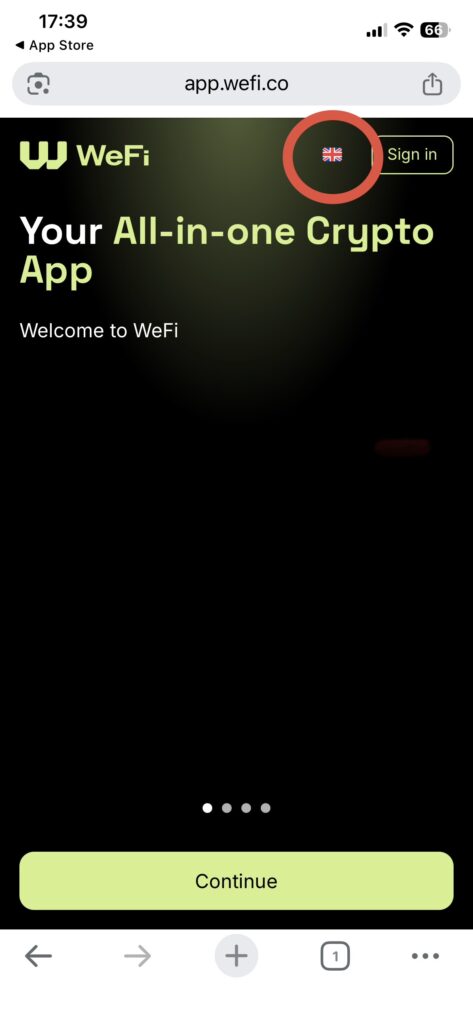 焦らずに言語を変更しましょう